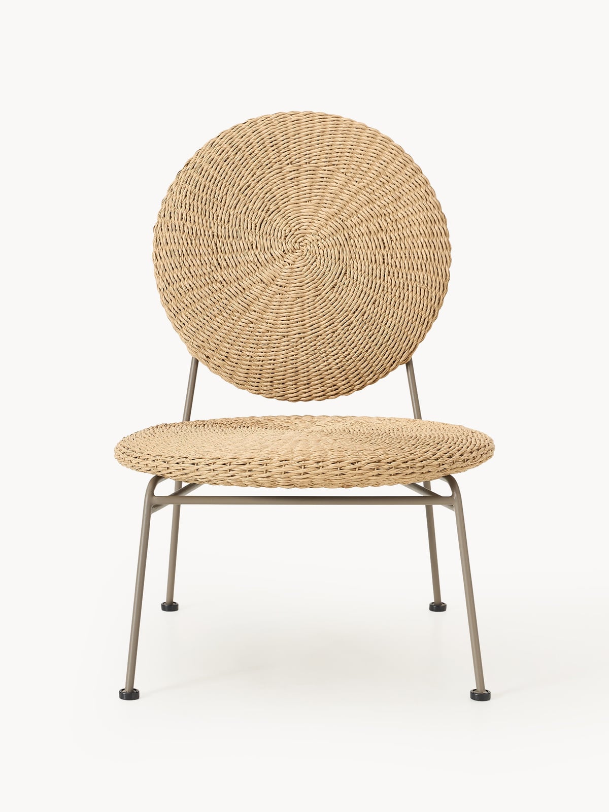 Threlkeld Polyrattan Garden Lounge Chair