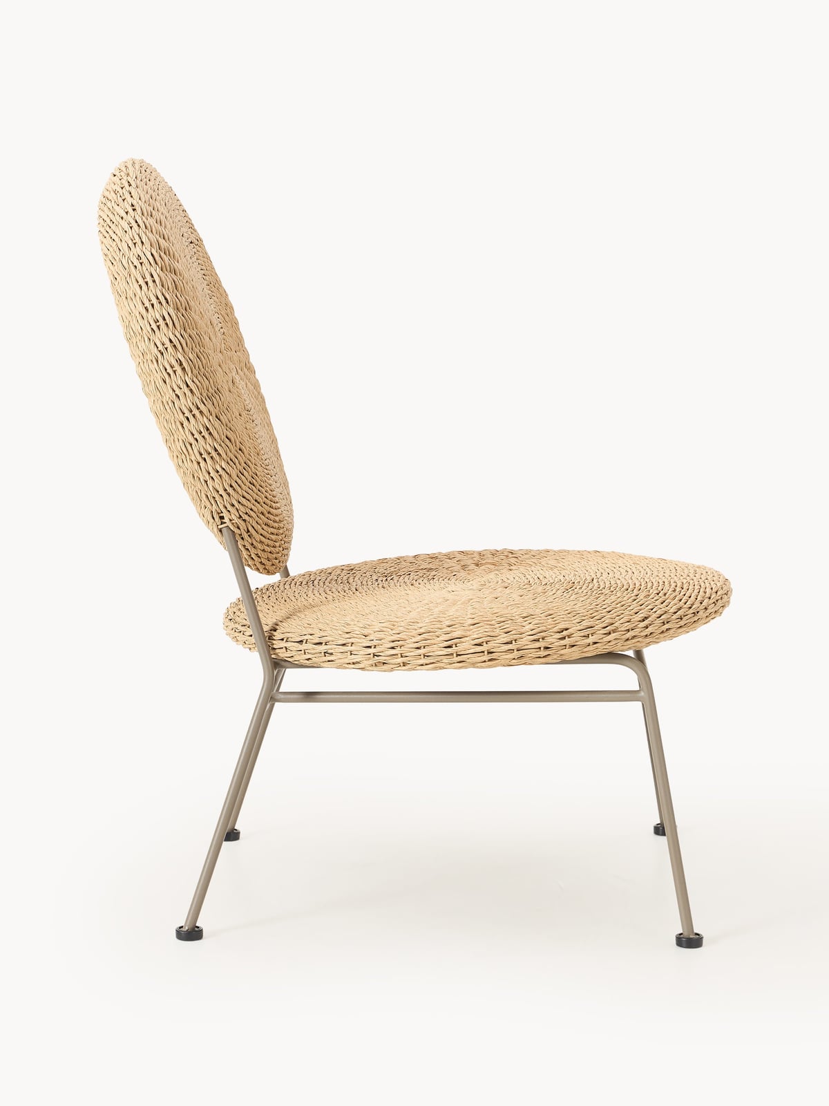 Threlkeld Polyrattan Garden Lounge Chair
