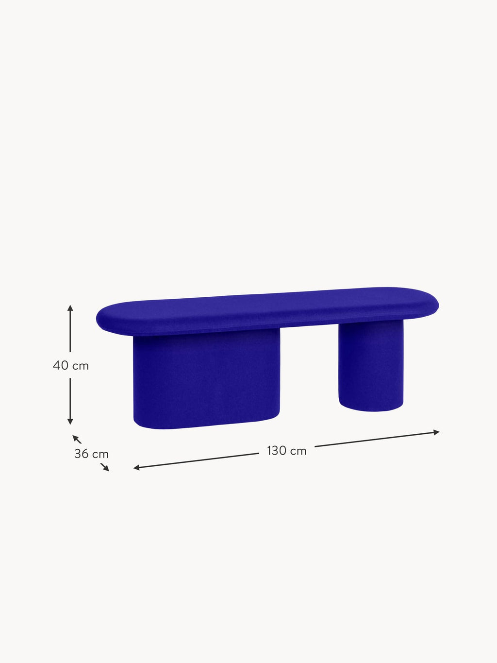 Uffington Handmade Upholstered Bench