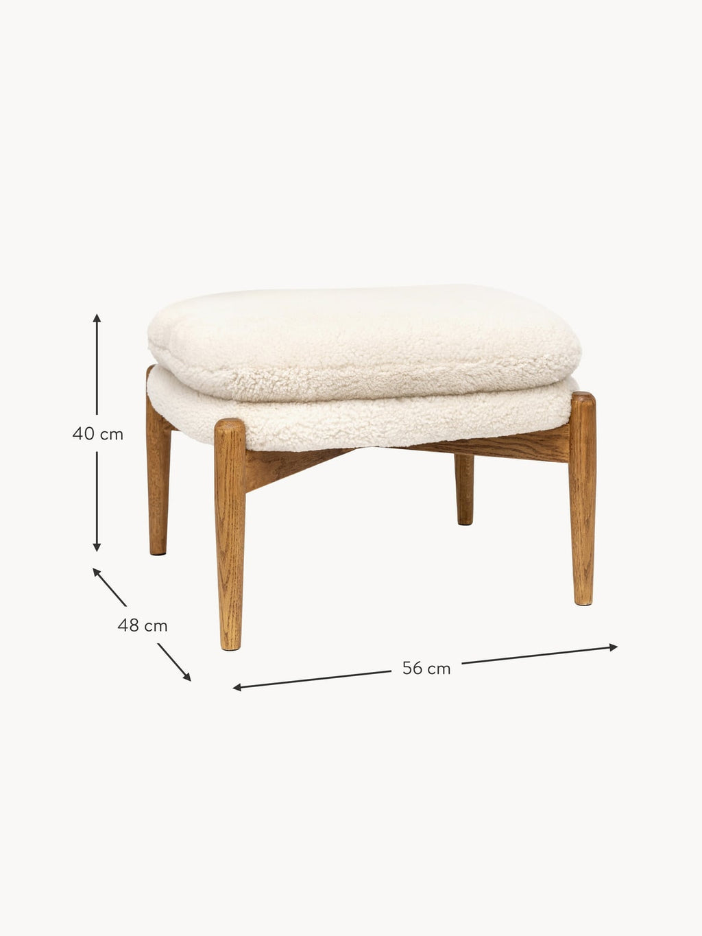 Ulcombe Teddy Sofa Stool