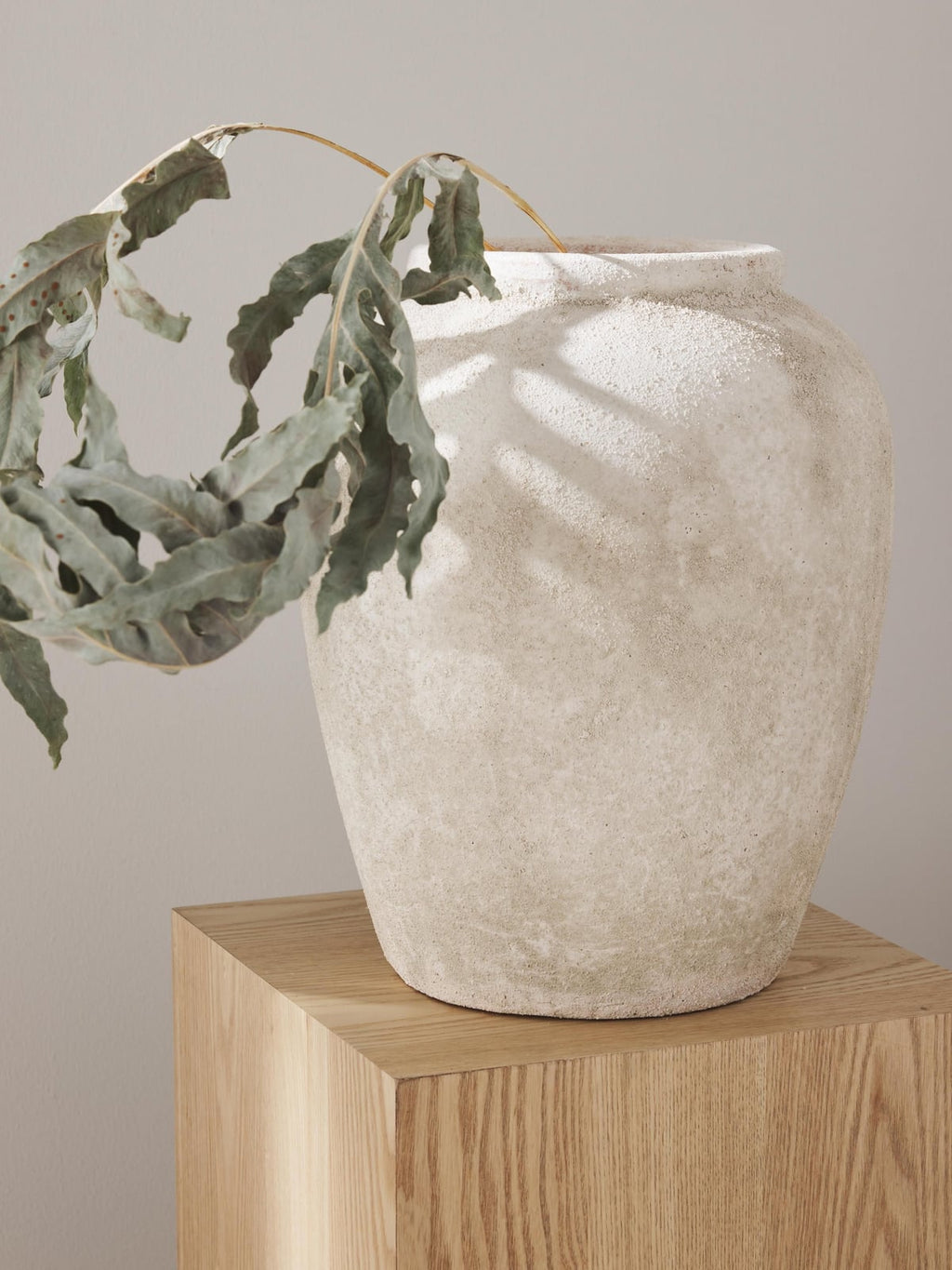 Ulcombe Vase with Sand Finish, H 32 cm