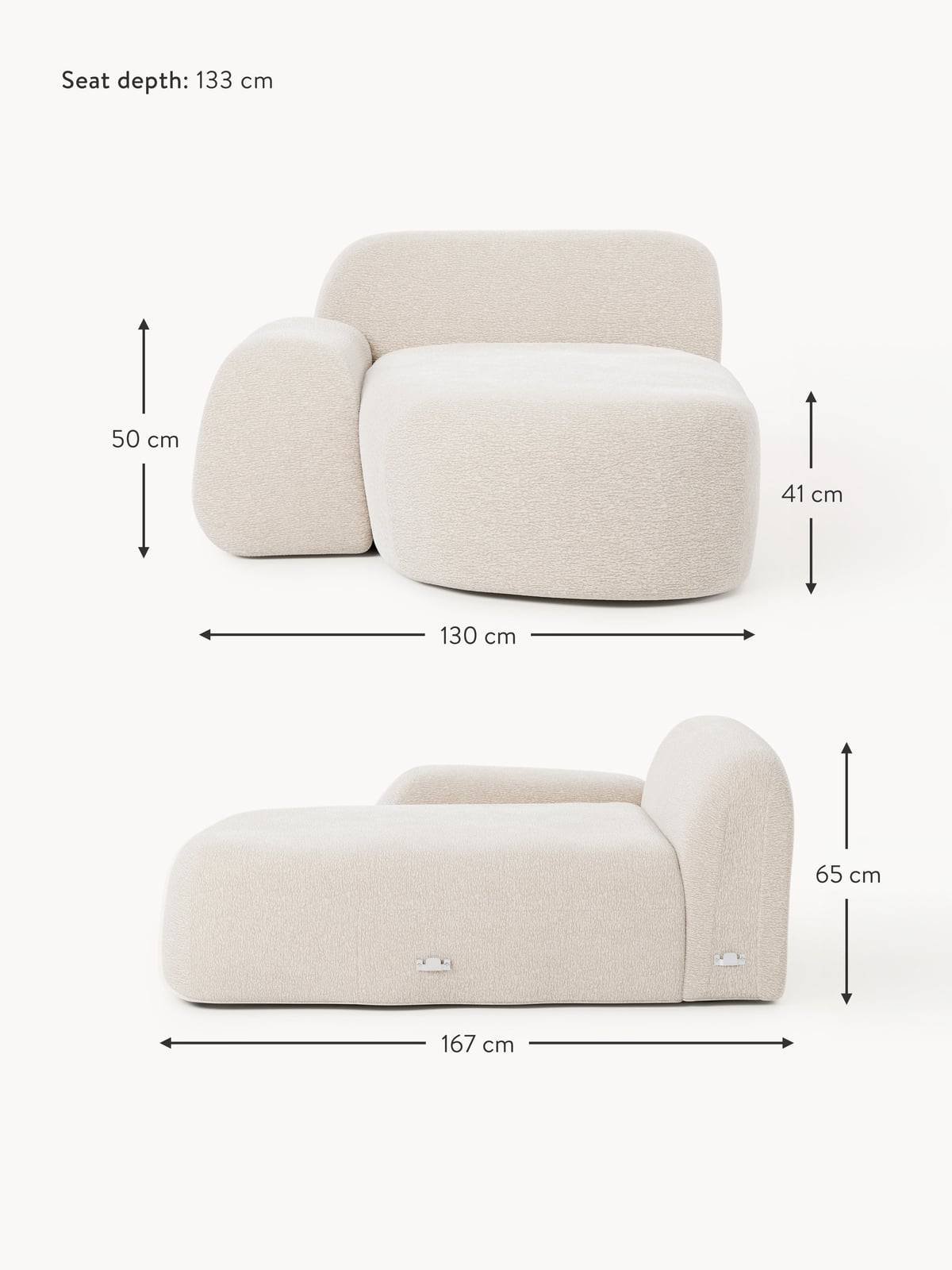 Ulpha Chaise Corner Module