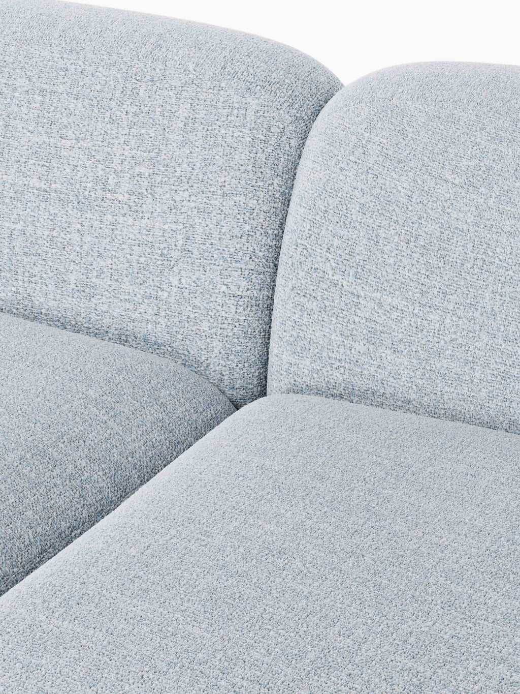 Ulpha Modular Bouclé Chaise (3-seater)