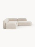 Ulpha Modular Bouclé Corner Sofa (4-seater) with Chaise End