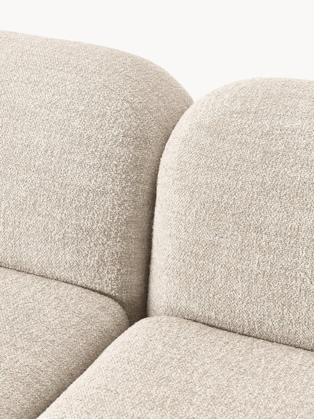 Ulpha Modular Bouclé Corner Sofa (4-seater) with Chaise End