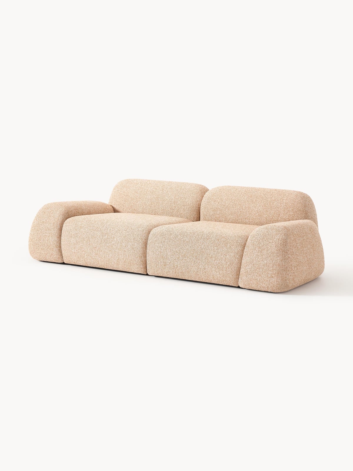 Ulpha Modular Bouclé Sofa (3-seater)