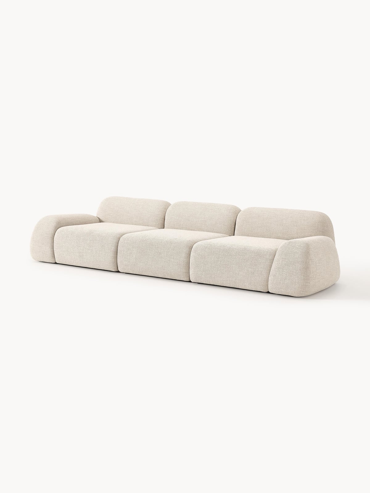 Ulpha Modular Bouclé Sofa (4-seater)
