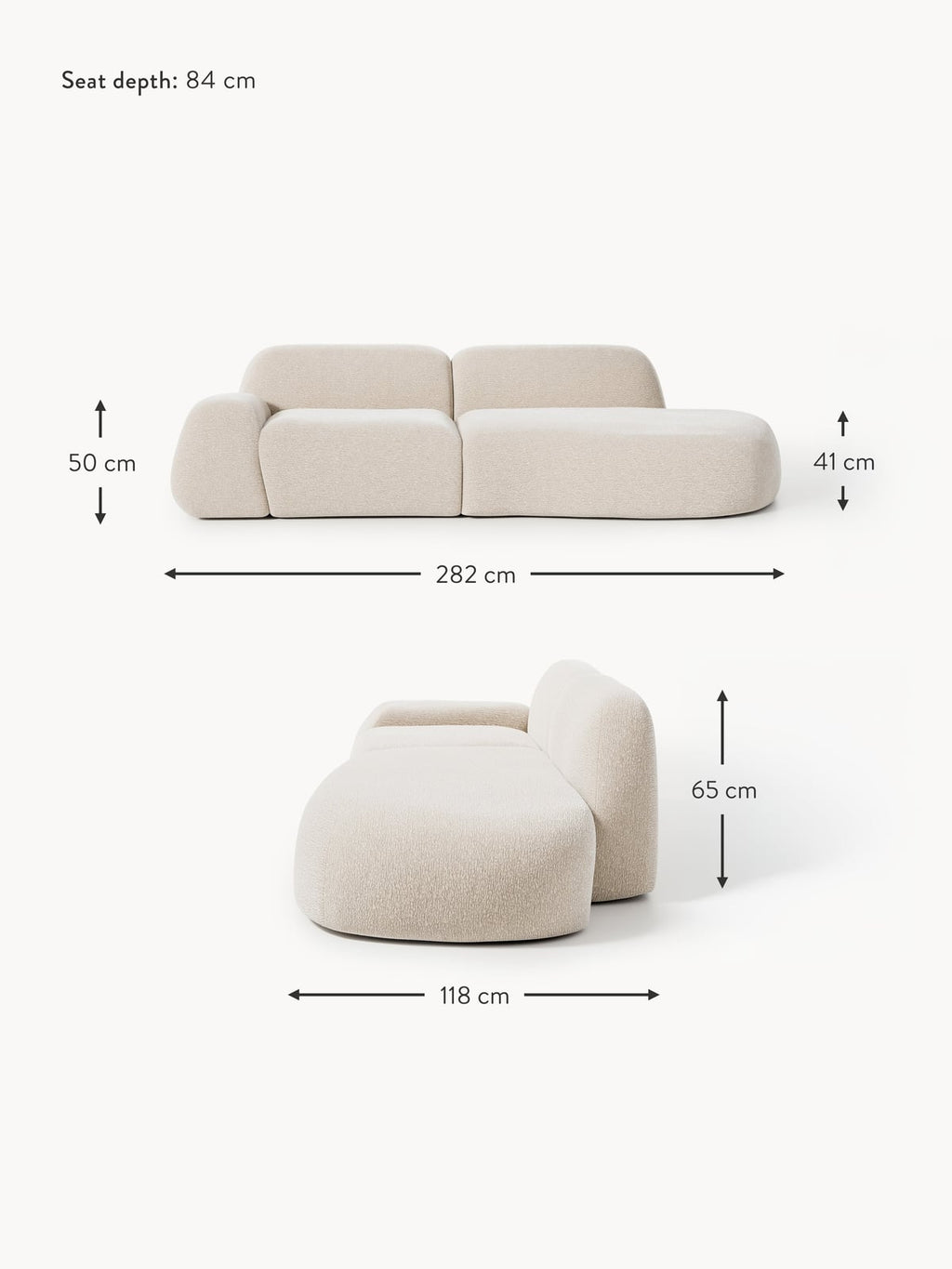 Ulpha Modular Chaise (3-seater)