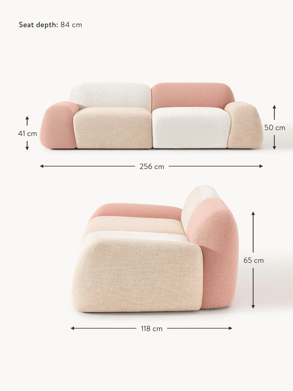 Ulpha Modular Sofa (3-seater), Fuorisalone Edition