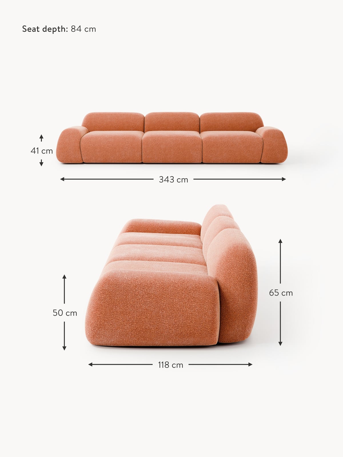 Ulpha Modular Sofa (4-seater)