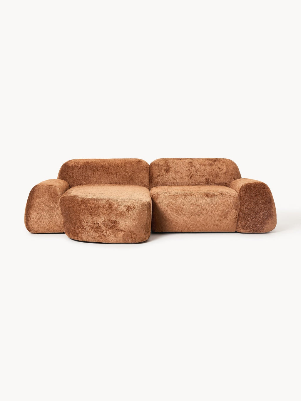 Ulpha Modular Teddy Bouclé Corner Sofa (3-seater)