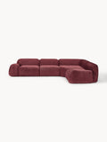 Ulpha Modular Teddy Bouclé Corner Sofa (4-seater)