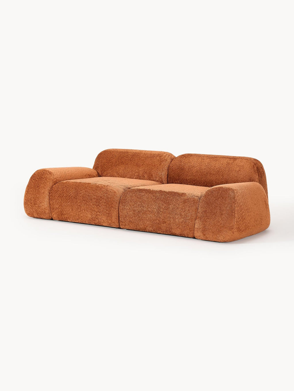 Ulpha Modular Teddy Bouclé Sofa (3-seater)