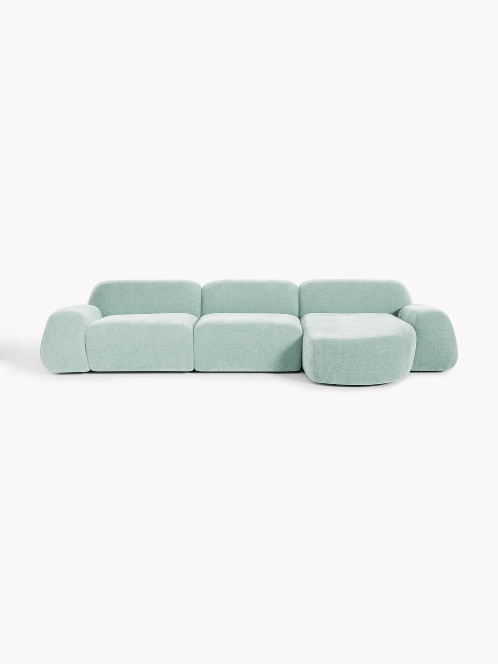 Ulpha Modular Teddy Corner Sofa (4-seater)