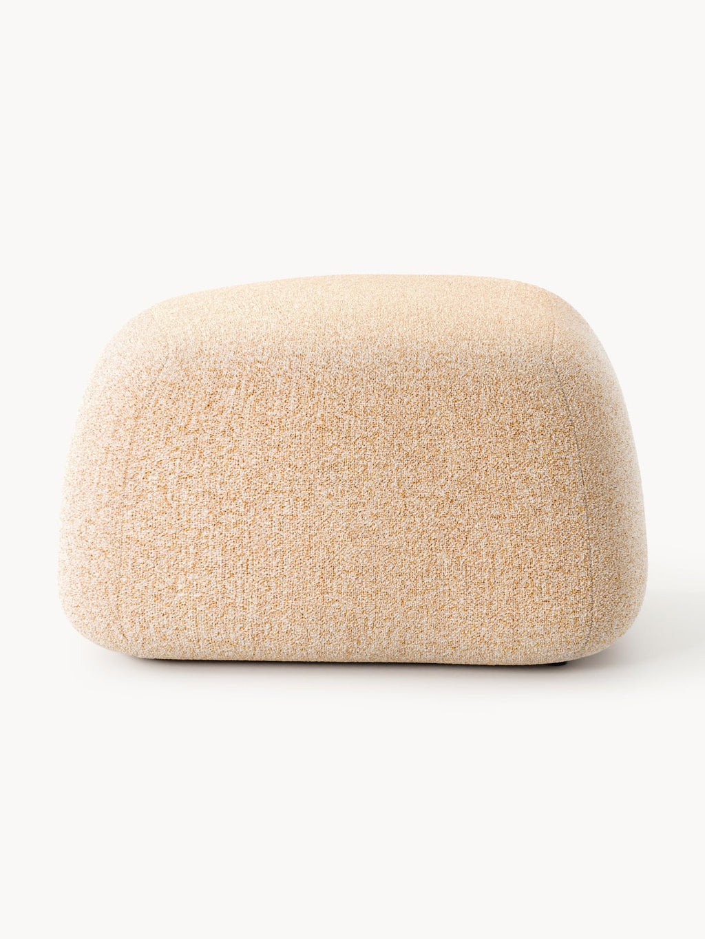 Ulpha Oval Bouclé Ottoman