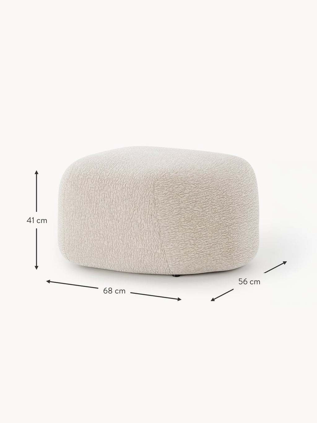 Ulpha Oval Ottoman