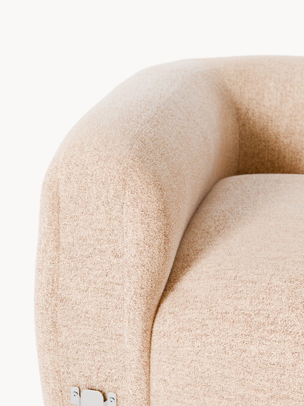 Ulpha Round Bouclé Corner Module