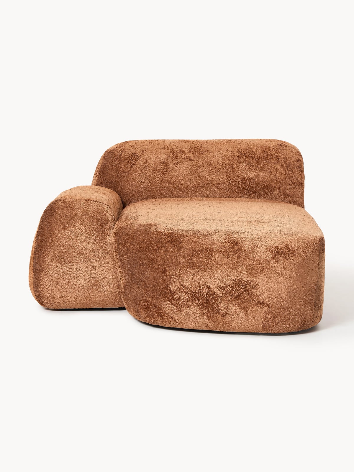 Ulpha Teddy Bouclé Chaise Corner Module