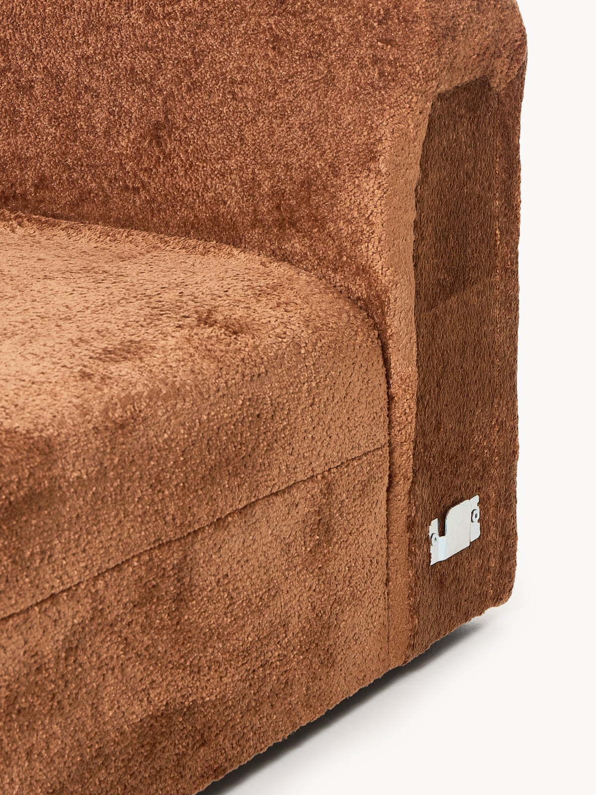Ulpha Teddy Bouclé Chaise Corner Module