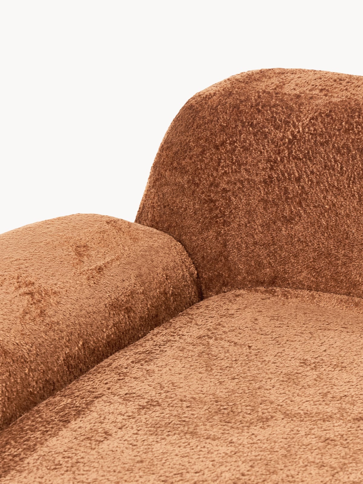 Ulpha Teddy Bouclé Chaise Corner Module