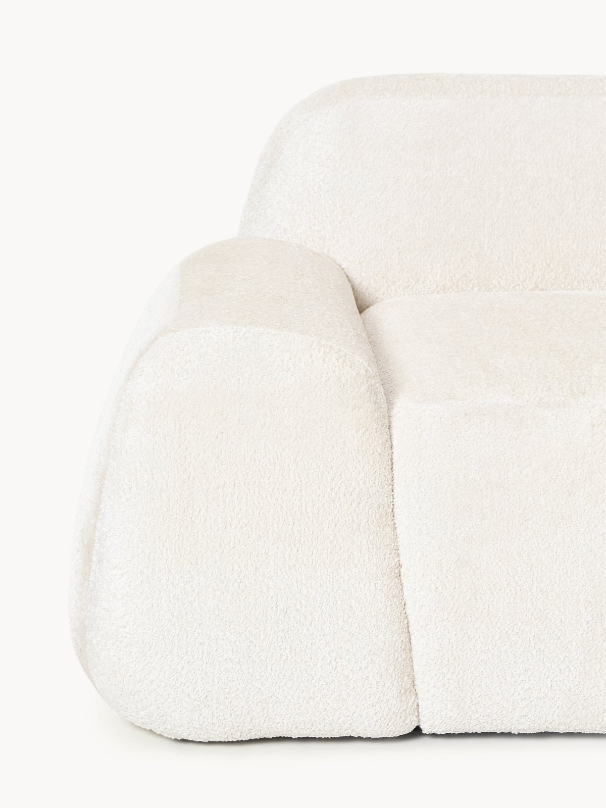 Ulpha Teddy Bouclé Corner Module