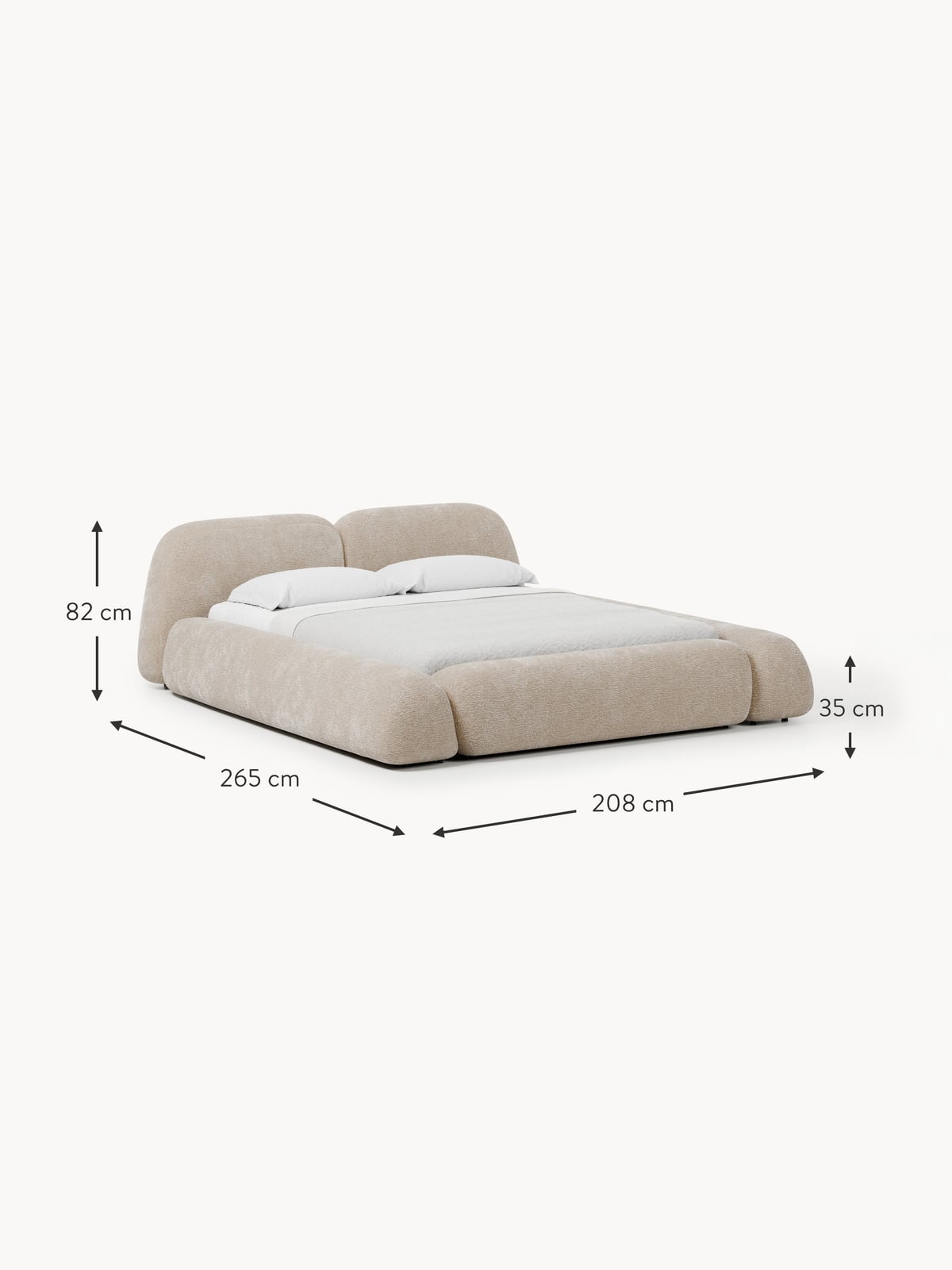 Ulpha Upholstered Bed with Storage