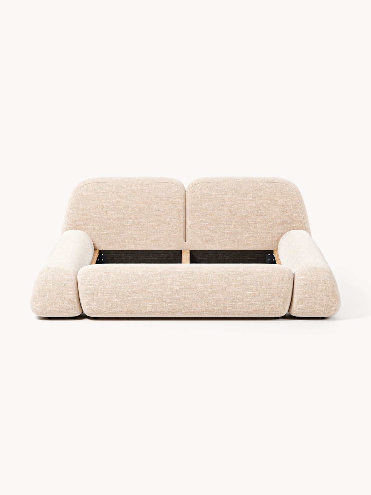 Ulpha Upholstered Bouclé Bed