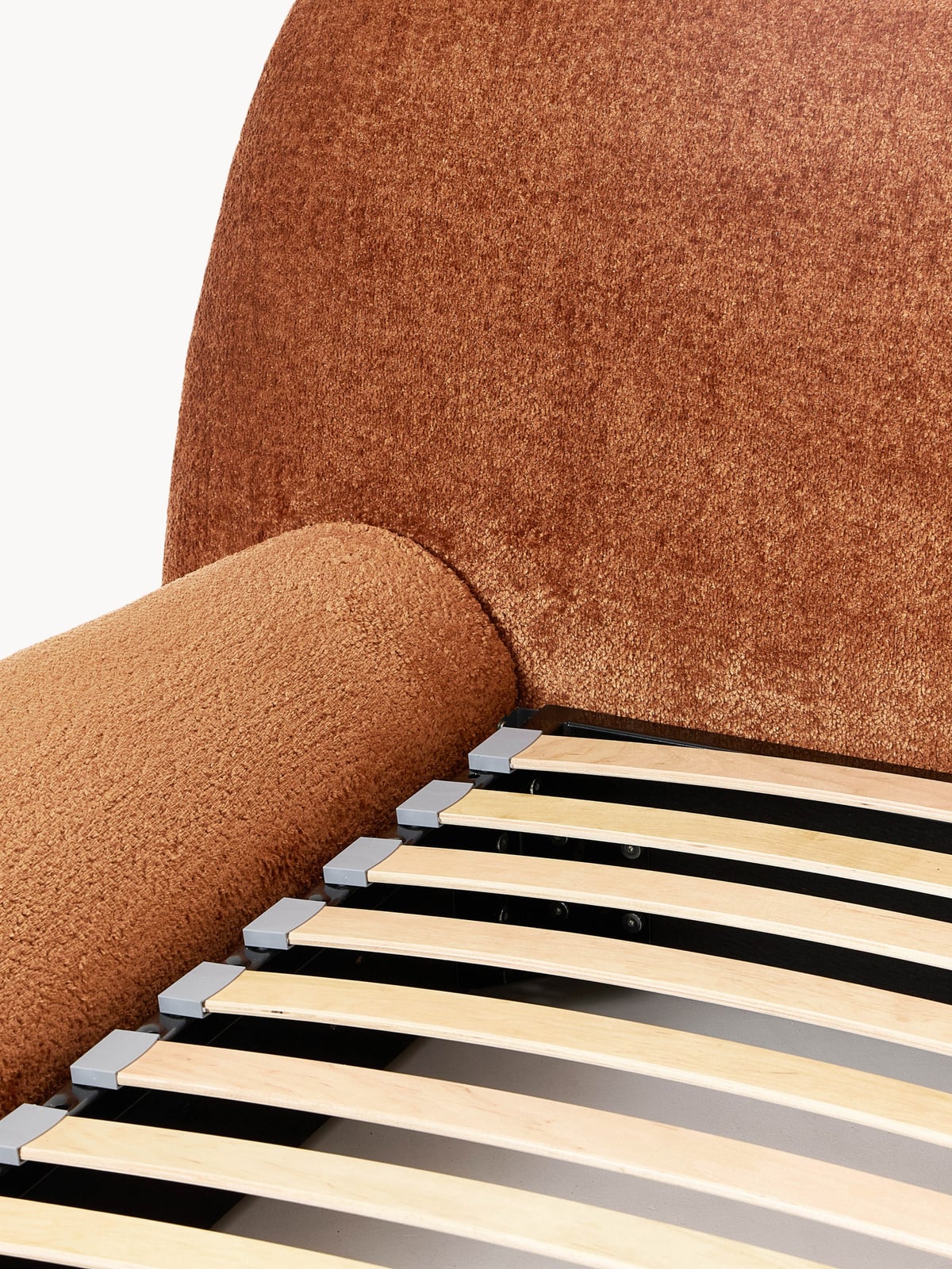 Ulpha Upholstered Teddy Bouclé Bed