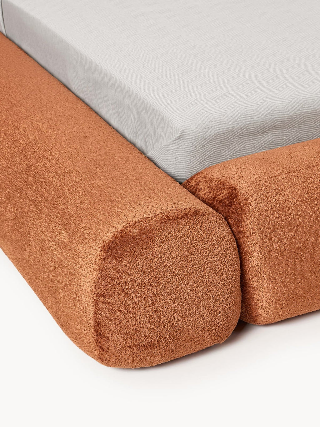 Ulpha Upholstered Teddy Bouclé Bed