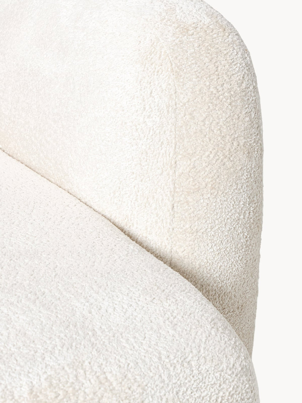 Ulpha XL Modular Teddy Bouclé Corner Sofa with Chaise Ends