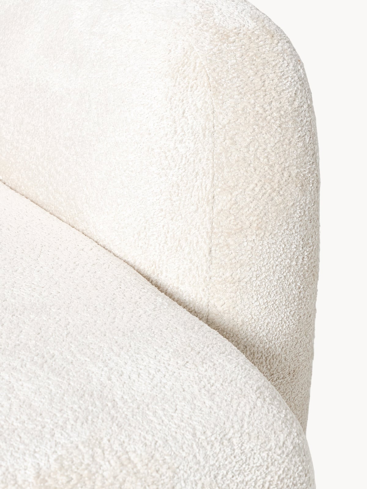 Ulpha XL Modular Teddy Bouclé Corner Sofa with Chaise Ends
