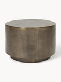 Ulverston Round Coffee Table with Antique Finish