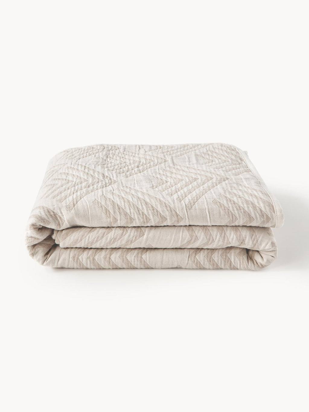 Uplyme Jacquard Bedspread with Graphic Pattern
