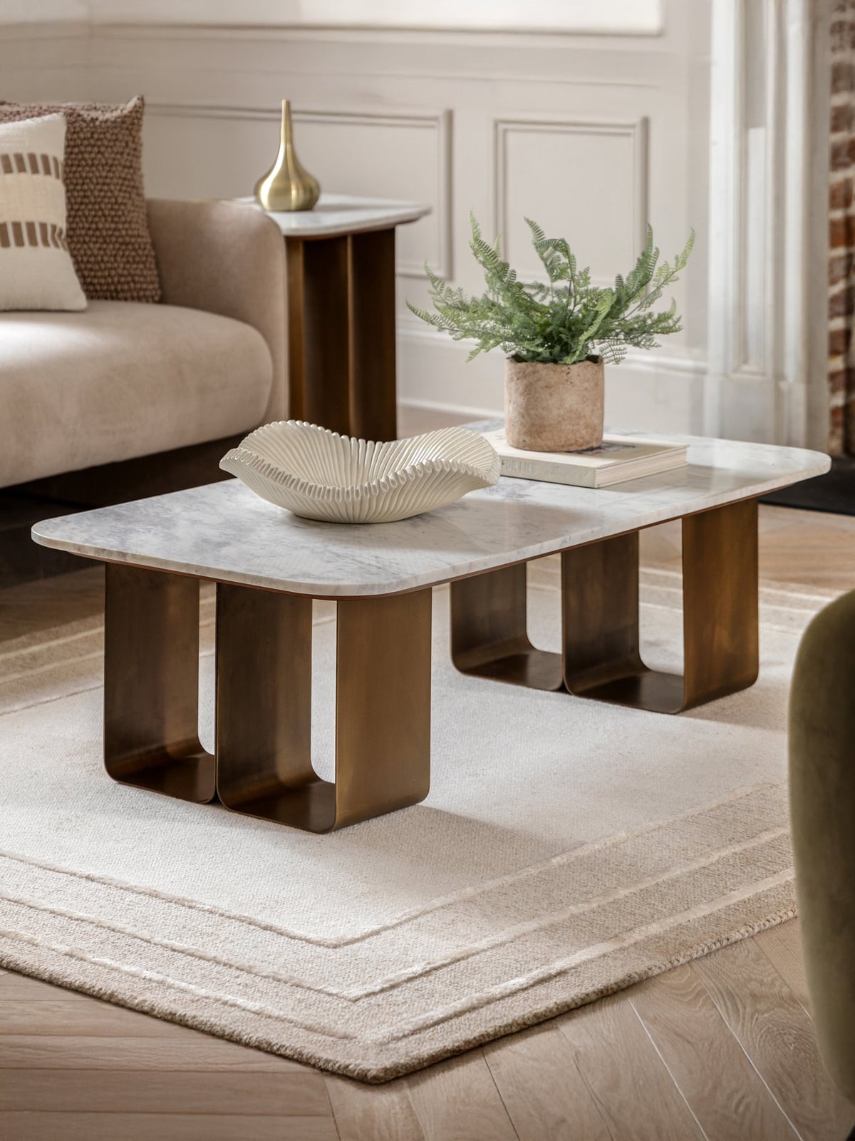 Uplyme Marble Coffee Table