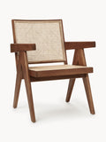 Uppingham Armchair with Viennese Wickerwork
