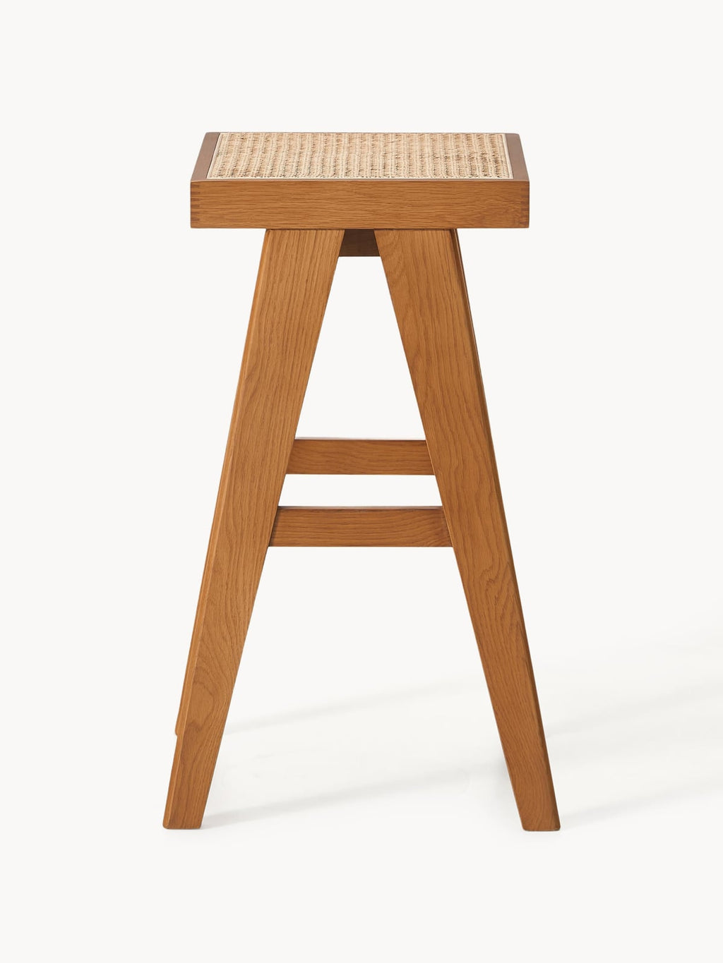 Uppingham Bar Stool with Viennese Wickerwork