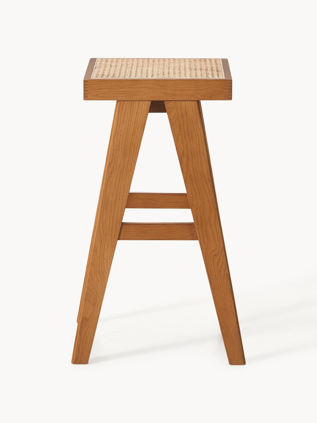 Uppingham Bar Stool with Viennese Wickerwork