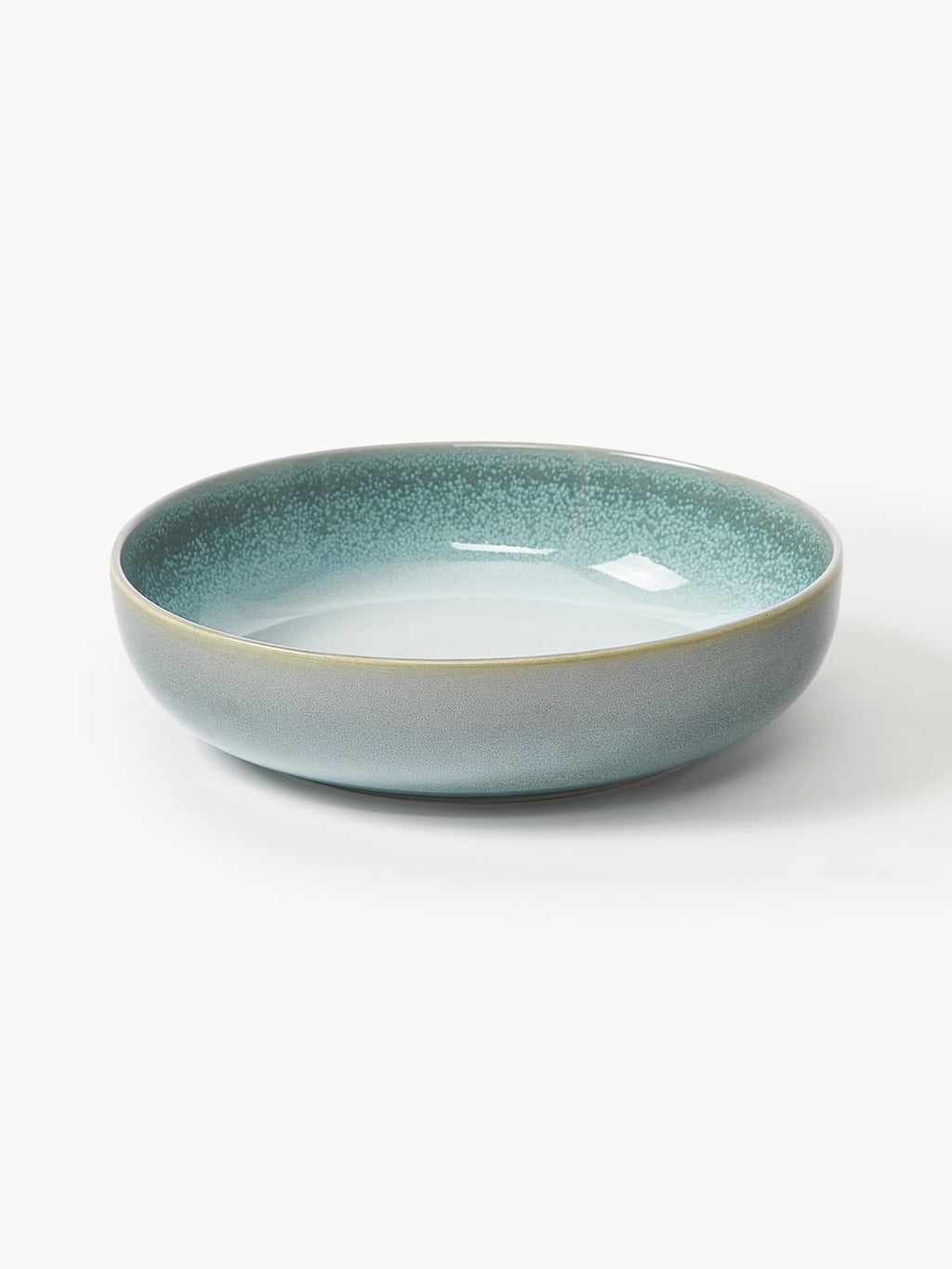 Uppingham Reactive Glaze Tableware Set, 4 people, Set of 12