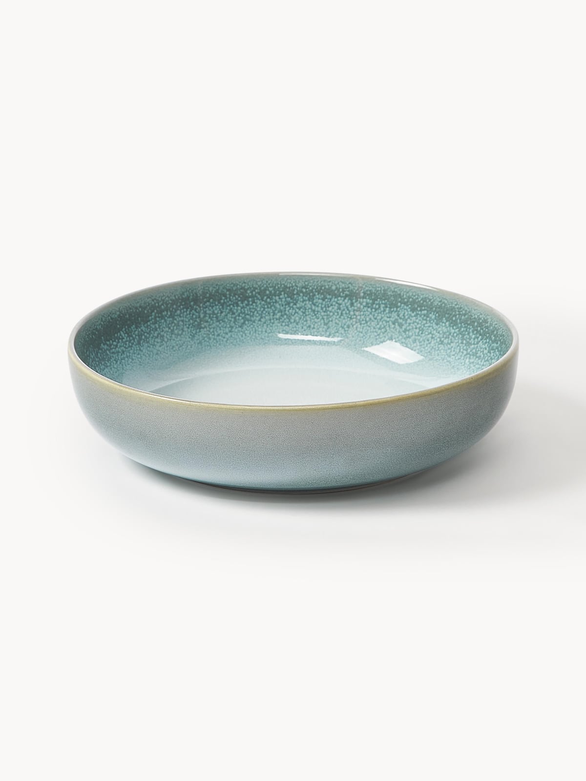 Uppingham Reactive Glaze Tableware Set, 4 people, Set of 12