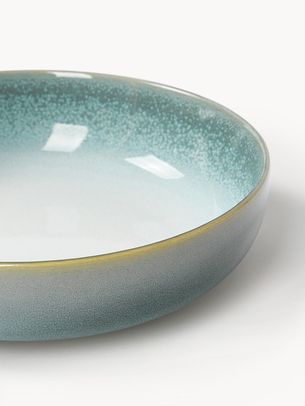 Uppingham Reactive Glaze Tableware Set, 4 people, Set of 12