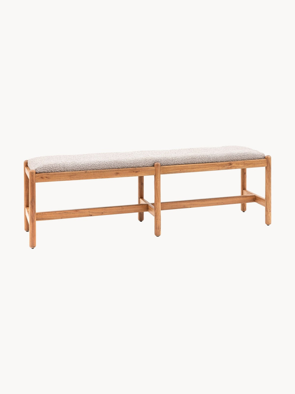 Uppingham Upholstered Bouclé Bench