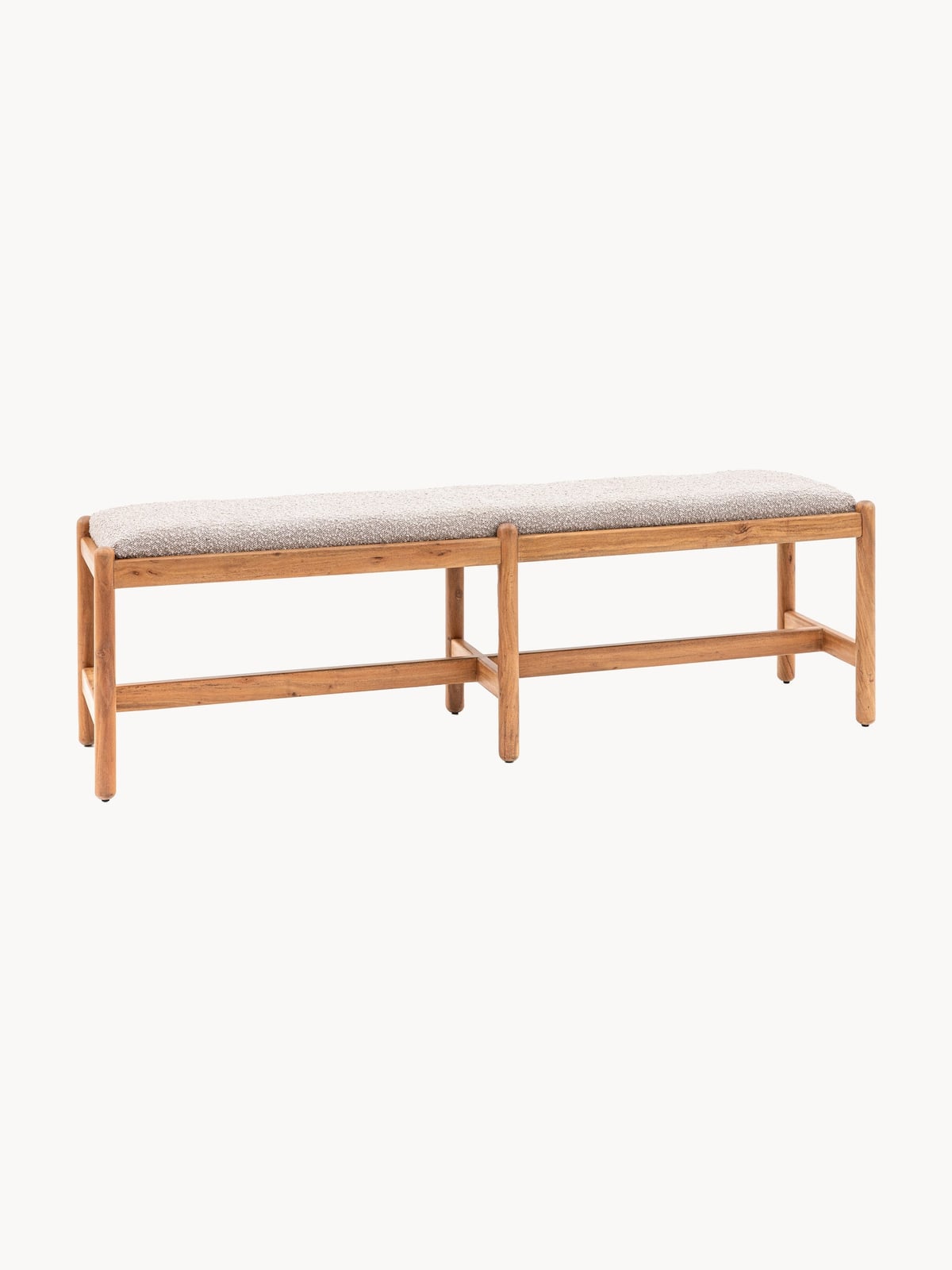 Uppingham Upholstered Bouclé Bench