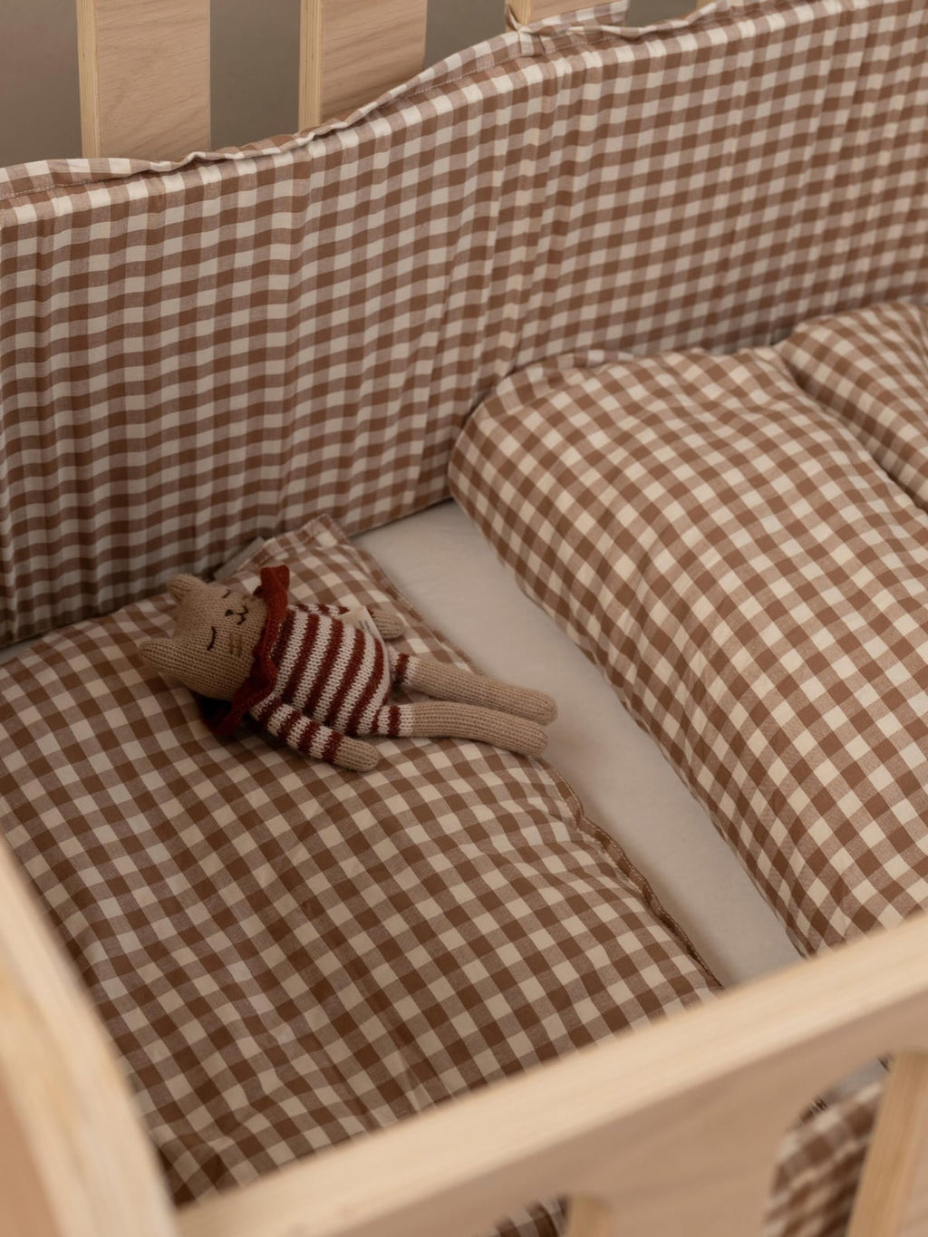 Upwell Baby Bed with Extension to Kids Bed, 70 x 120/160 cm