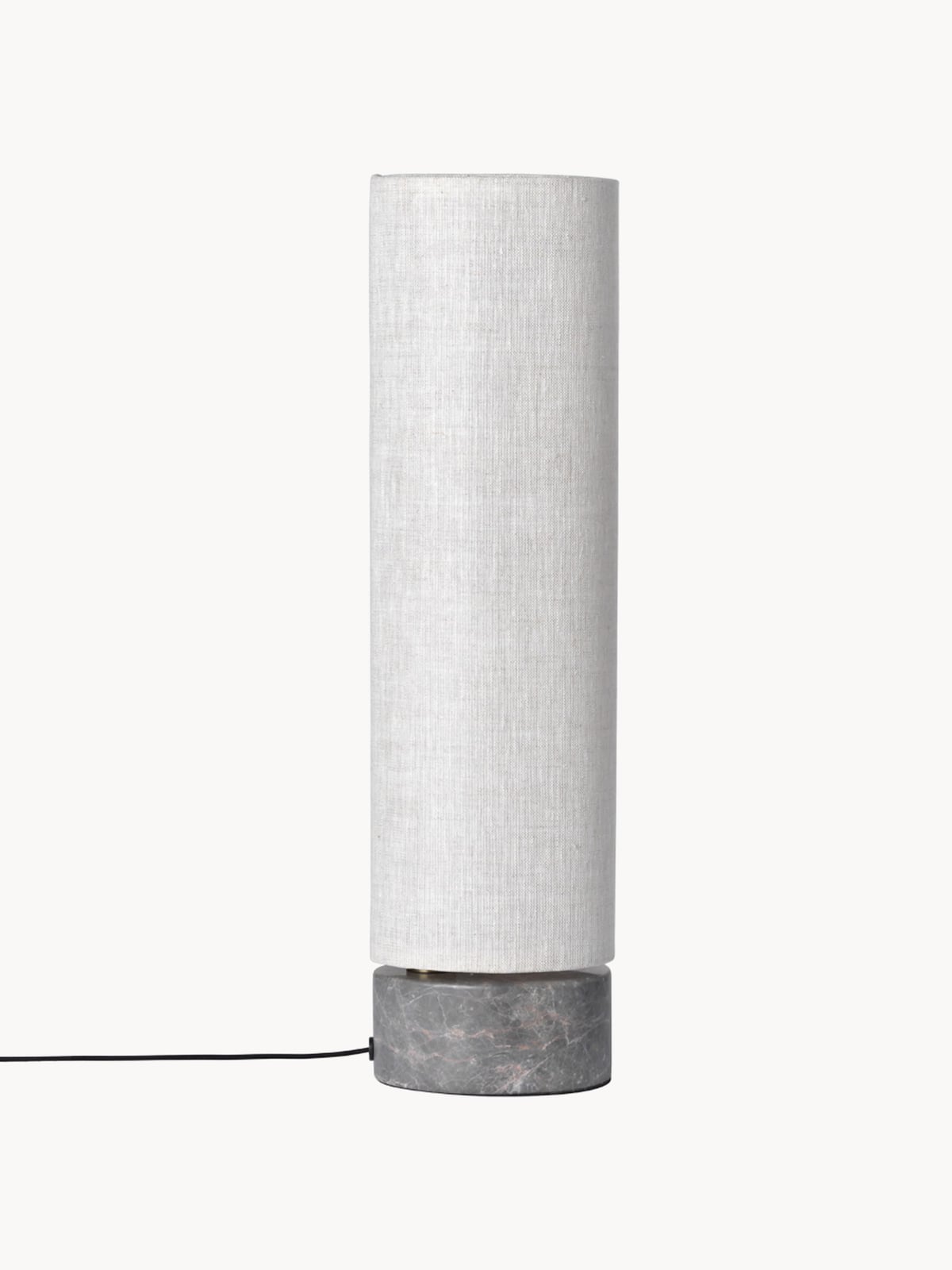 Upwell Dimmable LED Floor Lamp with Marble Base, Various Sizes