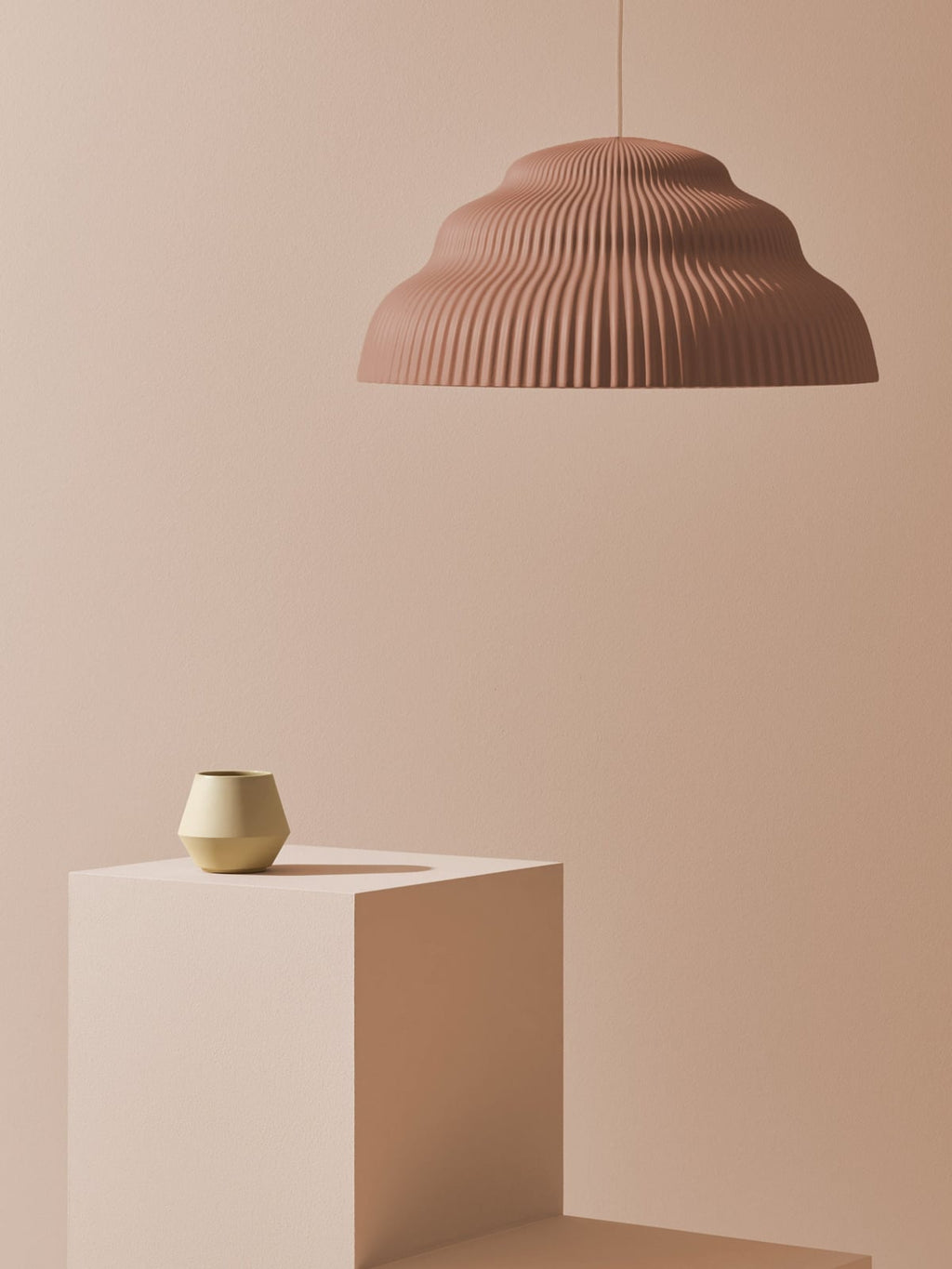 Urswick Handmade Stoneware Pendant Light, in various sizes