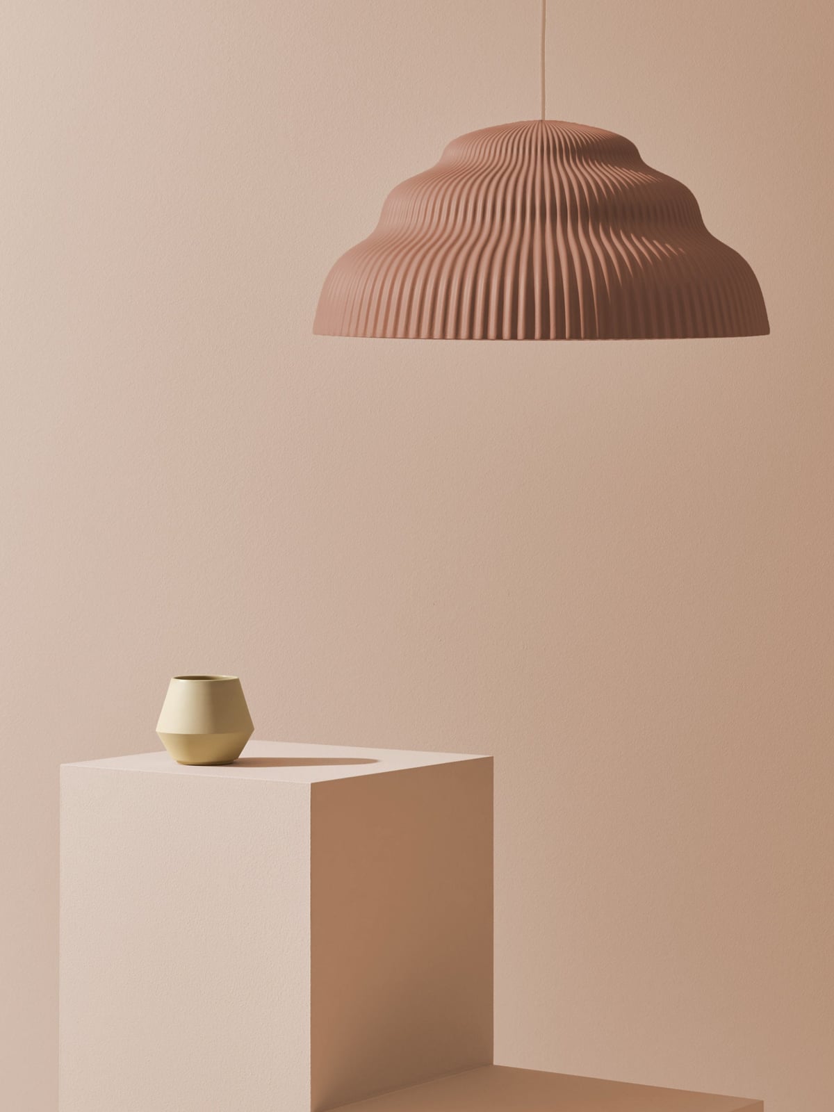 Urswick Handmade Stoneware Pendant Light, in various sizes