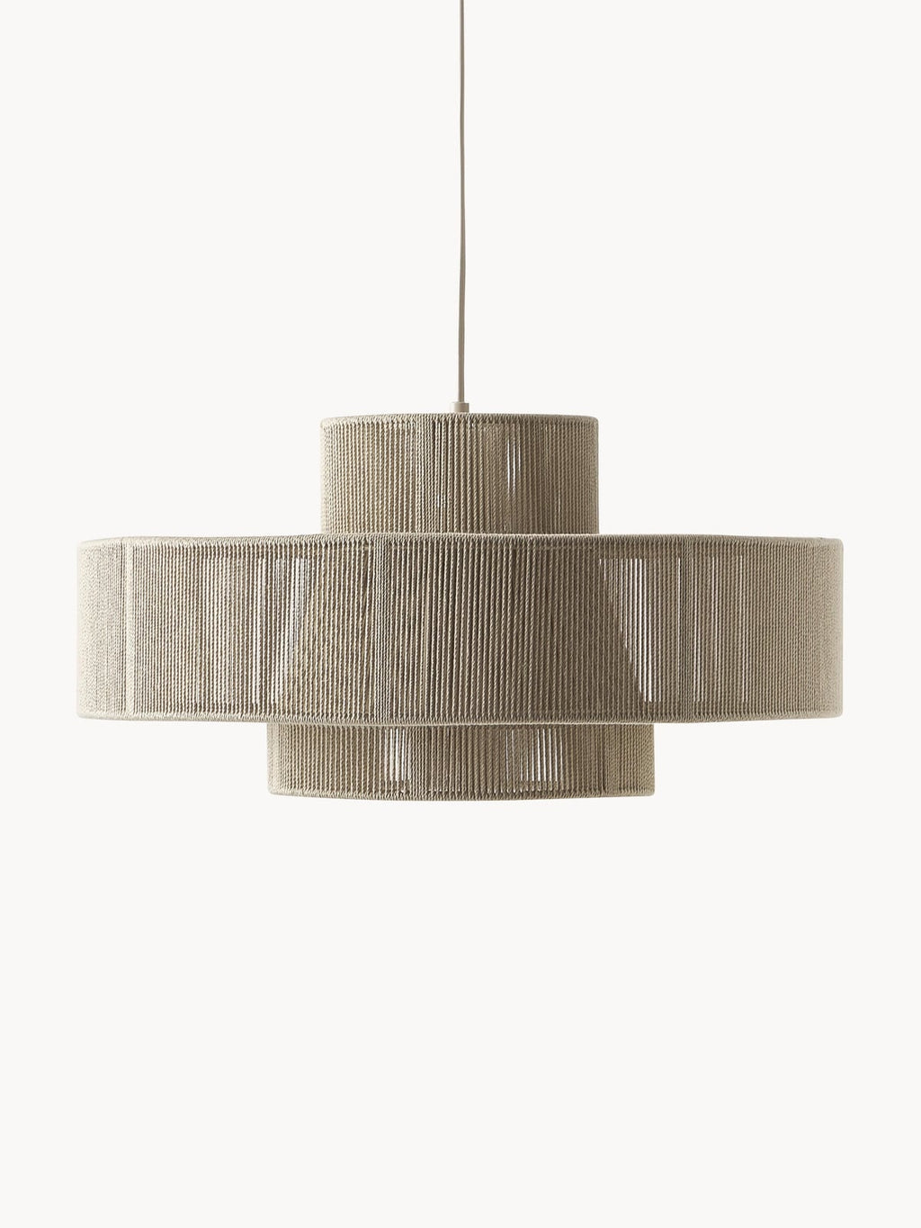 Urswick Large Linen Thread Pendant Light