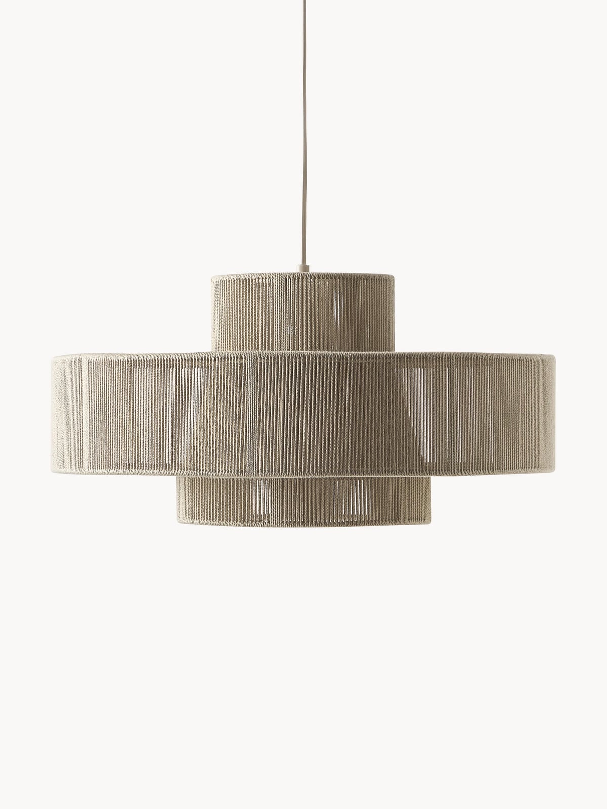 Urswick Large Linen Thread Pendant Light