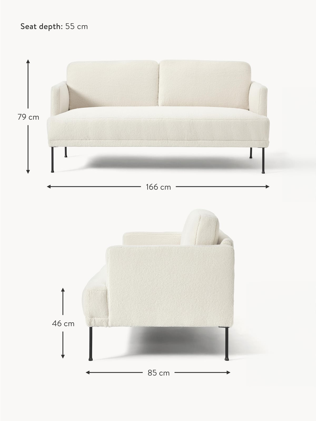 Urswick Teddy Sofa (2-seater)