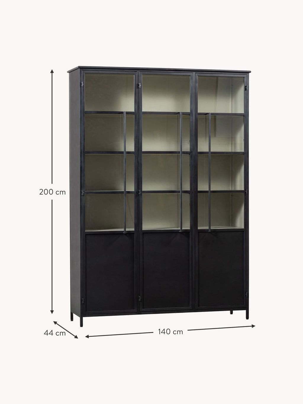 Ushaw Display Cabinet Exhibit XL 3